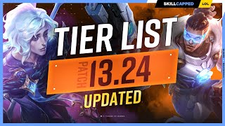 NEW UPDATED TIER LIST for PATCH 13.24 - League of Legends