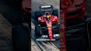 Lewis Hamilton tem um acidente testando a Ferrari SF23 em Barcelona nesta quarta-feira. #shorts #f1