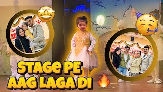 Aadu Ne Toh Stage Pe Aag Laga Di 🔥🔥 | Vlog With Mansi | Vlog #291