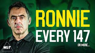 EVERY SINGLE RONNIE O'SULLIVAN 147 (or more...) 😮