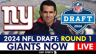 New York Giants NFL Draft 2024 Live Round 1
