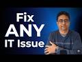 How to Troubleshoot ANY IT Help Desk Ticket (Step-by-Step for Beginners)