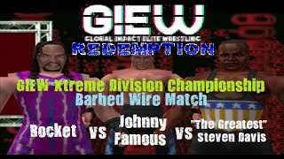 GIEW Barbed Wire Match: Xtreme Division Championship: GIEW Redemption