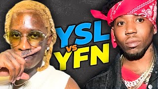YSL vs YFN: El Beef MAS INTENSO de ATLANTA entre Young Thug y YFN LUCCI *pandillas*