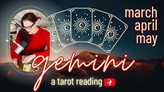 GEMINI ♊️ 3-Month Review (March-April-May 2025) | A Tarot Reading | February Bonus In-Depth