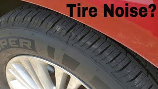 Tire Noise Comparison Stock Michelin vs Inexpensive Cooper Tires