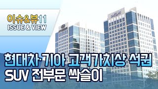 현대차·기아 미국 최고 고객가치상 석권…SUV 싹쓸이 / 머니투데이방송 (뉴스)