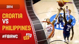 CROATIA vs PHILIPPINES - Full Game - FIBA Basketball World Cup 2014