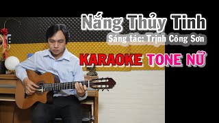 Nắng Thủy Tinh - Karaoke Guitar - Tone nữ - NBC