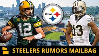Pittsburgh Steelers Rumors: Trade for Aaron Rodgers + Sign Davante Adams? Trade For Michael Thomas?