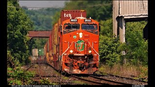 RAILREEL A Heritage Day CN VIA CP Woodstock Ontario Jun 30 2022