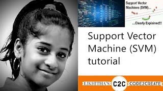 Support Vector Machine (SVM) tutorial | how SVM works | practical implementation of SVM using python