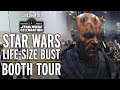 Darth Maul & Darth Vader Star Wars Life-Size Busts | Sideshow at Star Wars Celebration 2022