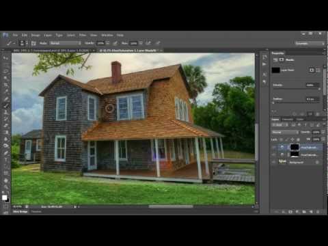 Photoshop Tutorial How to Make Grass Green and Paint a House Photoshop Tutorial How to Make Grass Green and Paint a House