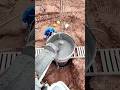 Concrete grouting # pile foundation construction#shorts