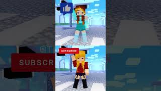 Lên Luôn | KIM Vs LUCINDA Dance Minecraft Animation