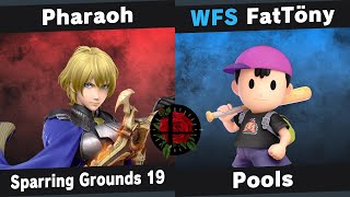 SG 19 Pools - Pharaoh (Byleth) vs Fat Tony (Ness) - Smash Ultimate