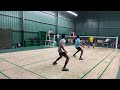 sanjeev thangapondy vs lokesh surya men doubles semifinal badminton addicts trophy coimbatore 2022