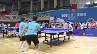 201209_D1中央機關盃桌球女丙組 vs勞委會第一點雙打蘭葉 1/1