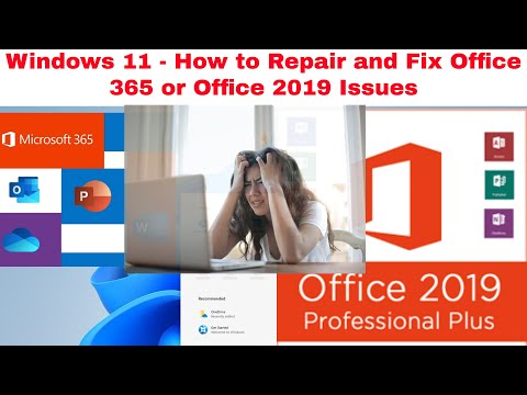 Windows 11 - How to Repair and Fix Microsoft 365 or Office 2019 in Windows 11 | Repair Office 2019