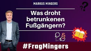 Was droht betrunkenen Fußgängern? | #FragMingers