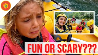 Our first FAMILY RAFTING ADVENTURE