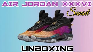 UNBOXING | AIR JORDAN 36 Sunset