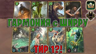 GWENT | ГАРМОНИЯ с ШИРРУ (Партизанская тактика) — гайд | Гвинт Патч 12.6