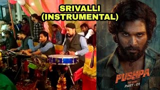 Srivalli | Pushpa | Instrumental | Friend's musical group | Allu arjun