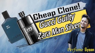 Gucci Guilty Intense \u0026 Zara Man Silver Review हिंदी में In-Budget clone? Office Use? Blind buy Easy?