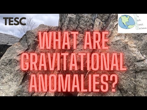 What causes gravity anomalies?