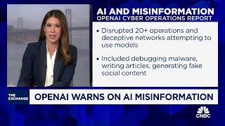 OpenAI warns of AI misinformation ahead of election