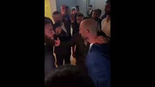 Conor McGregor and Adlan Amagov in DUBAI