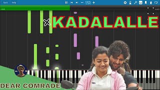 Kadalalle/Kadalanthe/Madhupole Piano Tutorial | Dear Comrade | Vijay Deverakonda |Rishabh Da