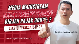 Lhoo TVONE Berani Serang Harta Bos Dirjen Pajak Naik 300% ? Belum MOU dg DJP kah ??