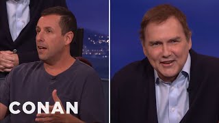 The First Time Adam Sandler & Norm Macdonald Acted Together | CONAN on TBS