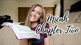 MICAH BIBLE STUDY || Chapter Two