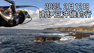 2025 2月12日南伊豆沖磯釣行