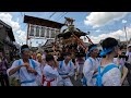 いなべ市　阿下喜八幡祭　あばれ神輿　2023年7月29日