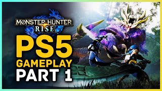 Monster Hunter Rise PS5 Gameplay Walkthrough Part 1