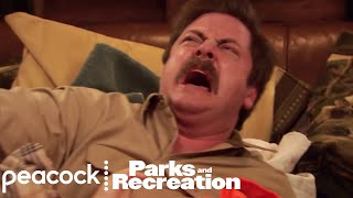 Leslie Knope Shoots Ron Swanson | Parks and Recreation