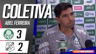 COLETIVA ABEL FERREIRA | AO VIVO | Palmeiras x Inter de Limeira - Paulistão 2024