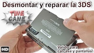 Como desmontar y reparar lo mas común en 3DS