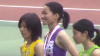 小枝理奈 上田未奈 出水田眞紀 2015関東インカレ陸上 女子1500m決勝