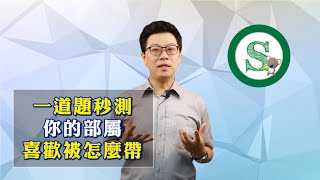 一道題秒測，你的部屬喜歡被怎麼帶【DISC測驗分析】