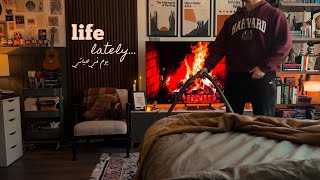 a cozy day in the life | baking cookies, a 5am sunrise, and bookstore adventures 🎞️🪵✨