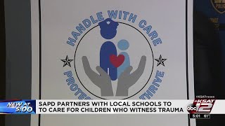 SAPD to notify schools when students witness traumatic events