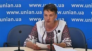 Ucraina: nuovo sciopero della fame di Nadiya Savchenko