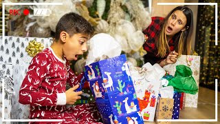 We CAUGHT our SON Opening Christmas Presents EARLY! | The Royalty Family