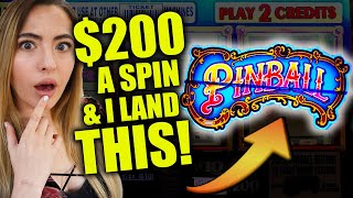 OMG $200/Spin Lands MY BIGGEST JACKPOT EVER ON PINBALL!